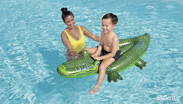 Надувной круг Крокодил