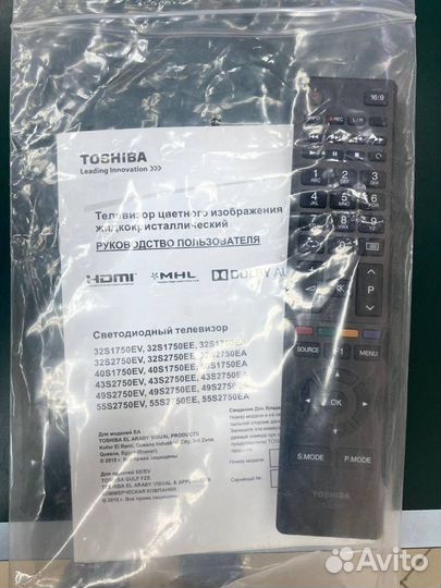 Телевизор Toshiba 32S1750EV