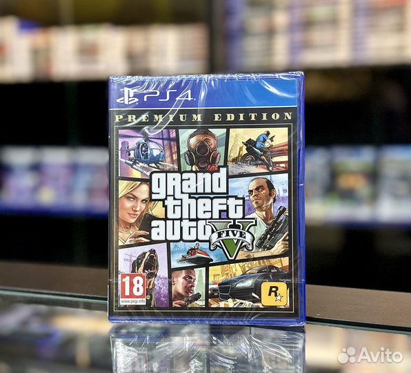 GTA 5 Premium Edition (PS4) новый в пленке