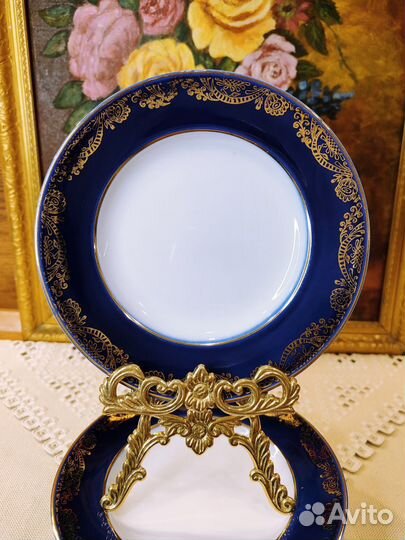 Набор тарелок 18 см Золотой фриз Лфз 1970-1991