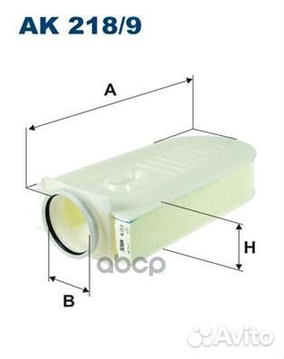 Фильтр воздушный mercedes AK2189 Filtron