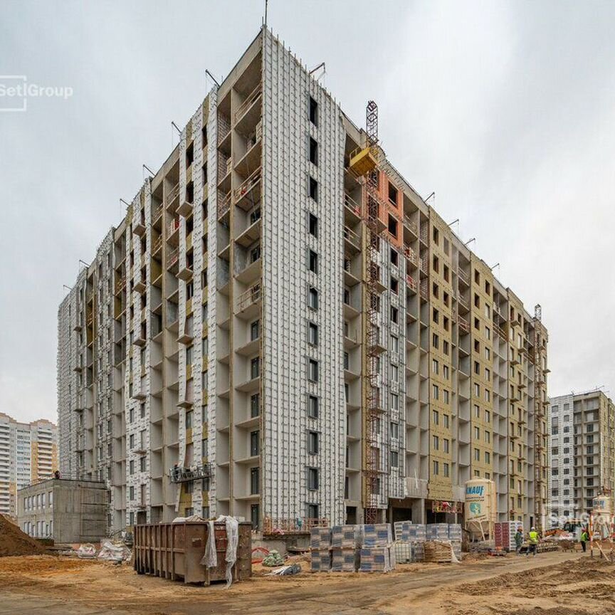 1-к. квартира, 38,6 м², 3/12 эт.