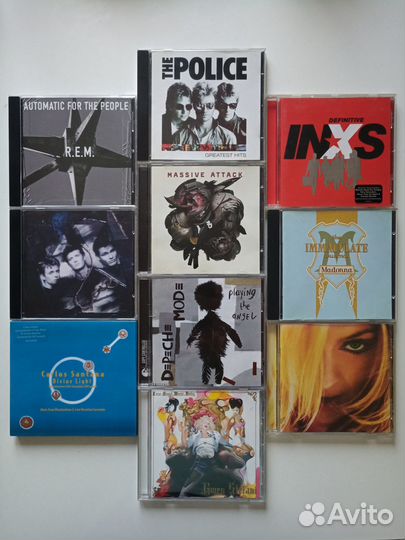 Фирменные CD - Eurythmics, Мадонна, The Police