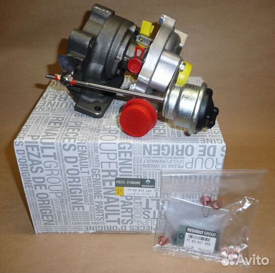 Турбина renault megane 1.5 DCI