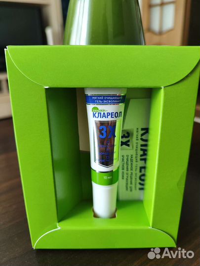 Мягкий очищающий гель - эксфолиант