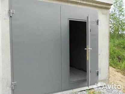 Ворота гаражные металлические