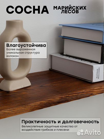 Полка настенная навесная joiners.store