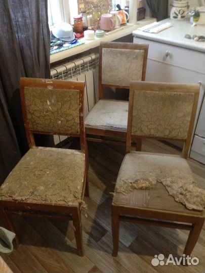 Стулья деревянные под реставрацию