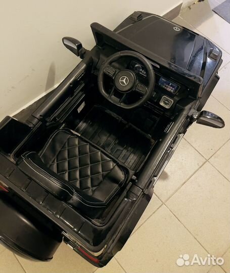 Детский электромобиль Mercedes-Benz G63 черный