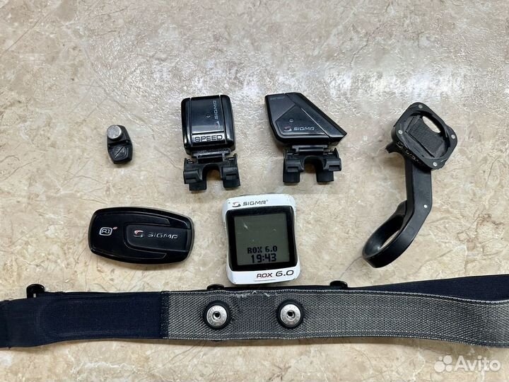 Велокомпьютер Sigma ROX 6 + датчики