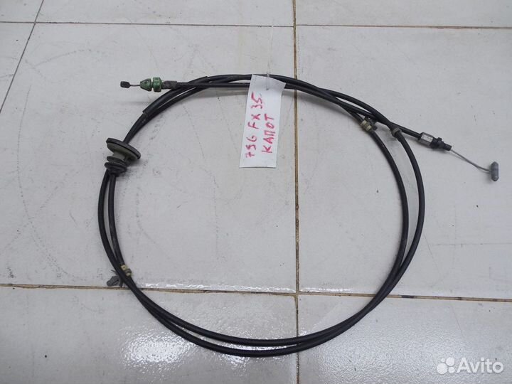 Трос открывания капота FX (S50) 2003-2007