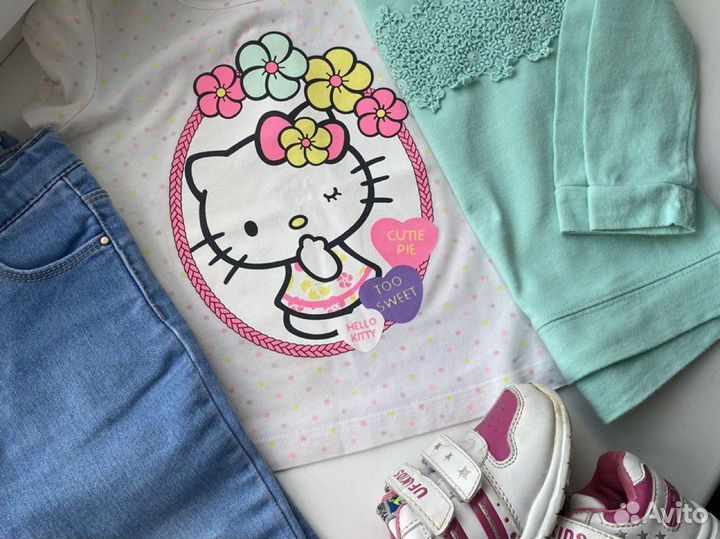 Летняя детская одежда на 1 годик