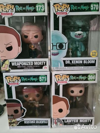 Funko Pop rick and morty рик и морти