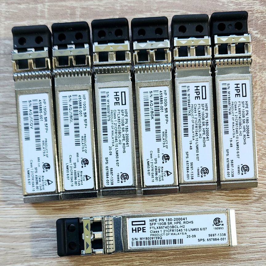 [657884-001] Трансивер Hpe 10gb, Sr, Sfp+ 657884-001
