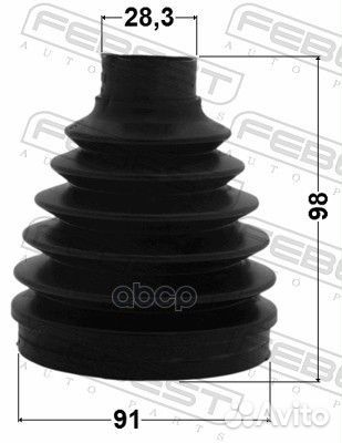 Пыльник шруса 1615P164FLH Febest