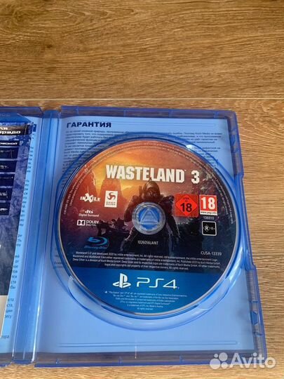 Игры для приставок ps4 Wasteland 3