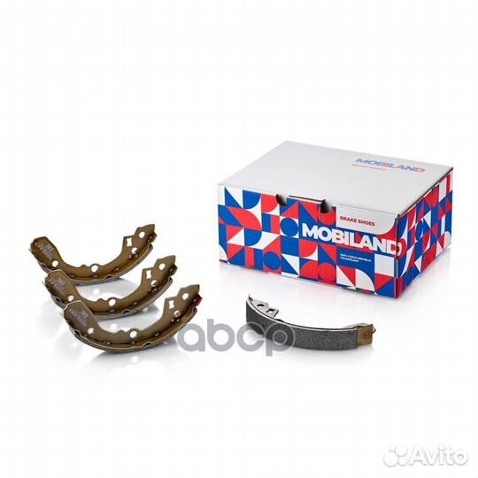 Колодки тормозные барабанные (4 шт.) для а/м KI