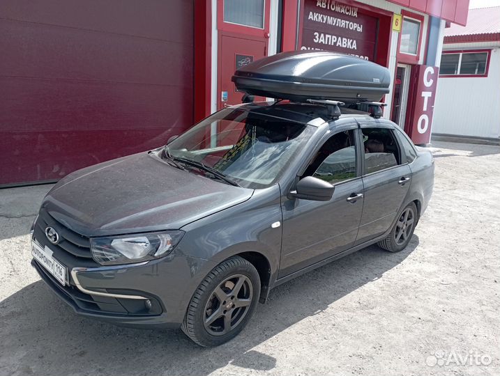 Автобокс усиленный Вояж 440л LADA Granta FL sd