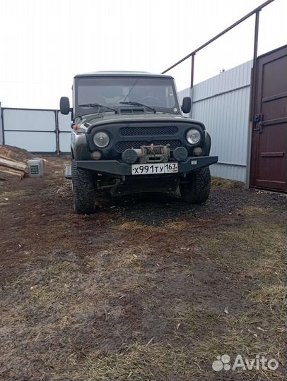 Передний силовой бампер УАЗ хантер, 469, 3151