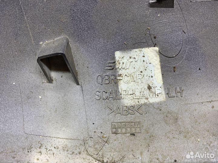 Накладка зеркала Kia Rio 3 2012-2017 левая