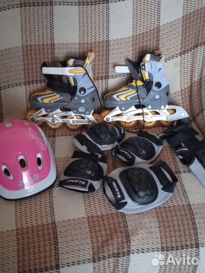 Детские ролики и защита