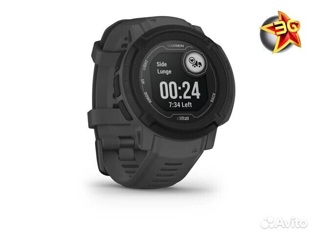 Часы Garmin Instinct 2 dezl Black 010-02626-70