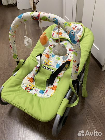 Шезлонг для новорожденных babyton