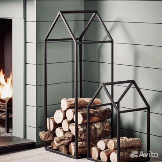 Дровница лофт