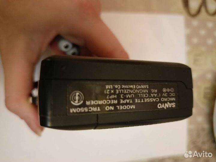 Диктофон sanyo trc550m