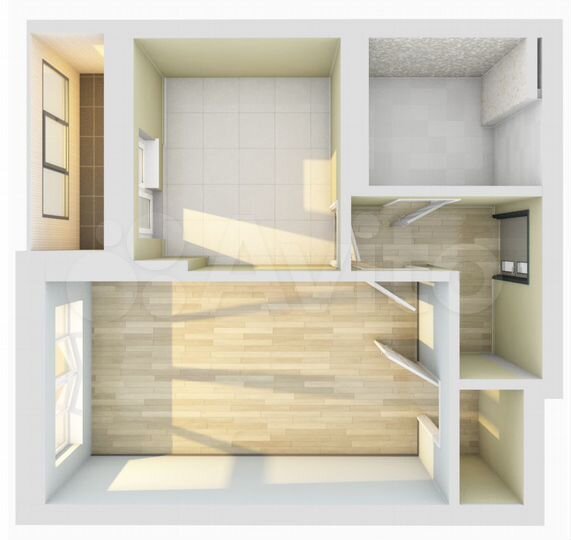 1-к. квартира, 36,2 м², 14/25 эт.