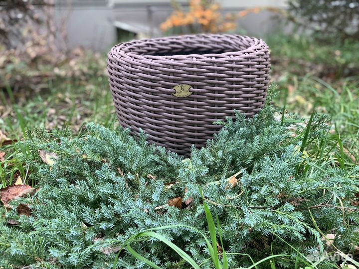 Мастер класс по плетению кашпо из ротанга