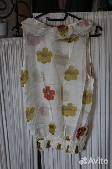 Нарядная блузка кофточка без рукавов