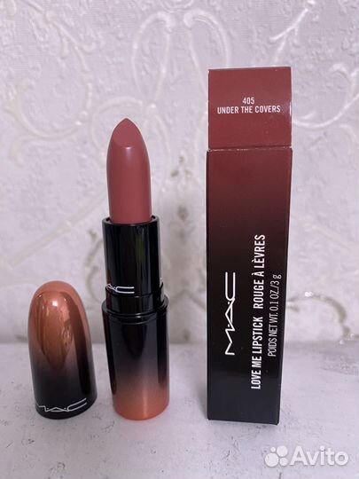 Помада MAC love me lipstick, 405 under the covers