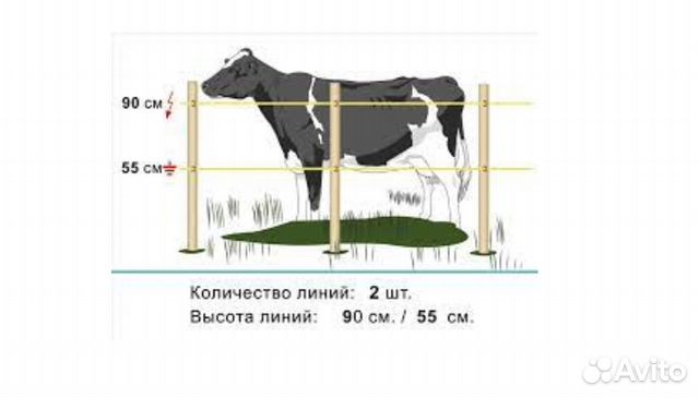 Электропастух для крс на 2 гектара