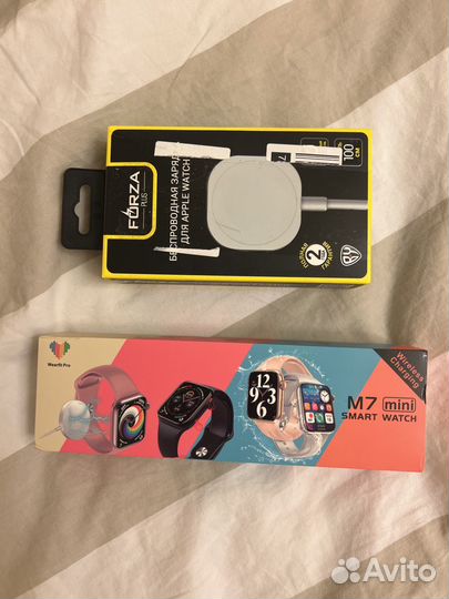 Умные часы SMART Watch M7 mini 41mm+ зарядка