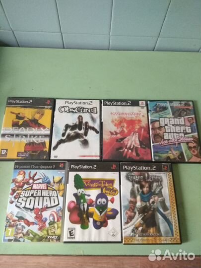 Игровые диски на ps2