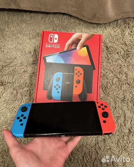 Nintendo switch oled с играми