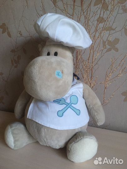 Мягкая игрушка бегемот