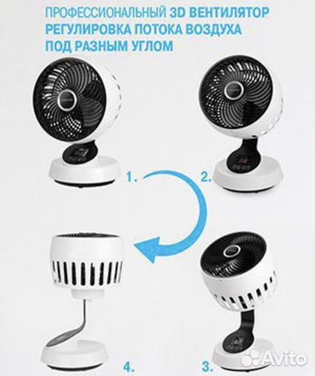 Вентилятор настольный