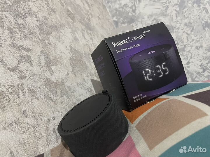 Яндекс станция мини с часами