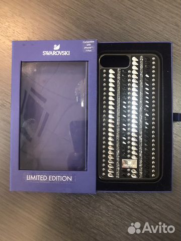 Чехол Swarovski для iPhone 7+ оригинал