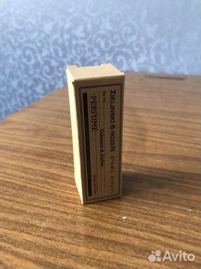 Zelinski rozen духи oakmoss/amber 10 ml