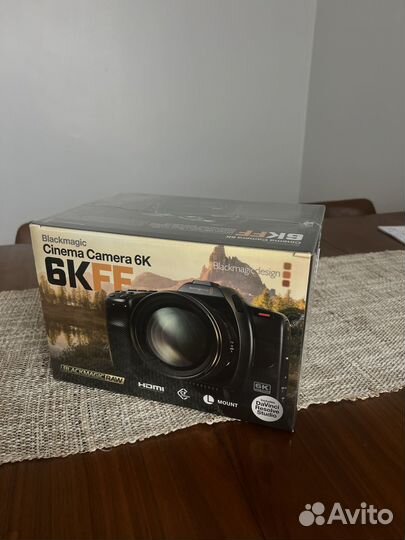 Blackmagic Cinema Camera 6k (2023) в коробке