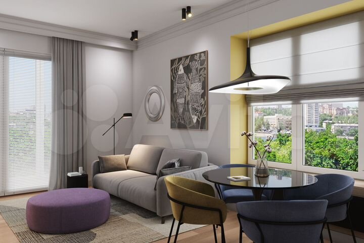 2-к. квартира, 50,9 м², 6/14 эт.