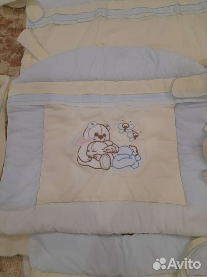 Бортики в детскую кроватку