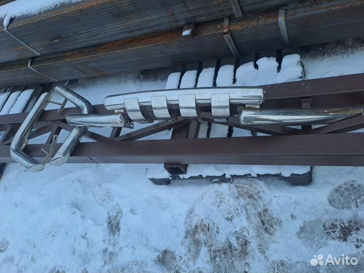 Обвес на mitsubishi pajero 4