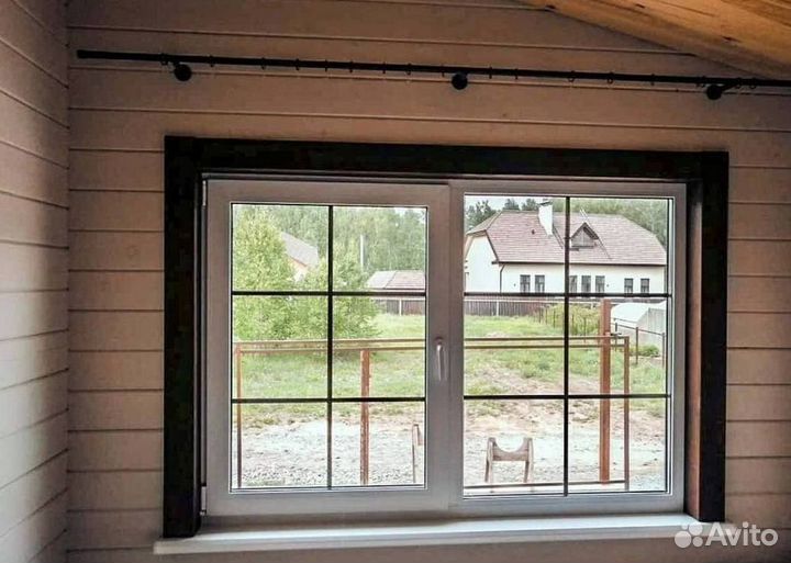 Остекление окон и балконов пвх