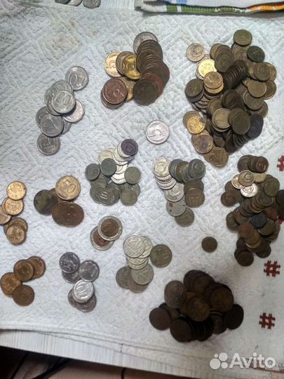 Монеты СССР и 90 годов