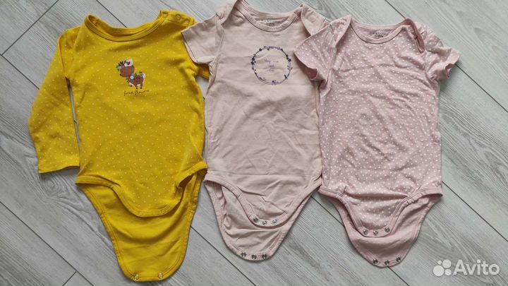 Вещи пакетом на девочку 74-80