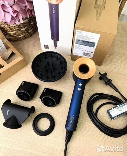 Dyson Supersonic HD08 Синий/Медь: Ваш лучший фен